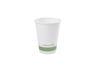 Hot Cup PLA Lined 8oz, 280ml, Pack 50 - Vegware