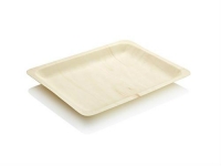 Pine tray 26.5x21.5x3cm Large, Carton 400 - Vegware - Pack & Carton