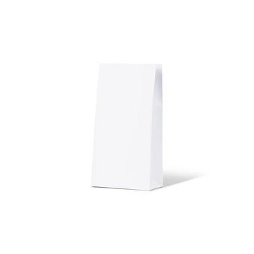Flat Bottom Medium Paper Bag - Bee Dee