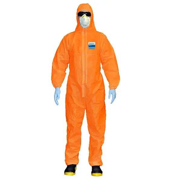 Disp Coveralls Barrier-Tec 1001, Orange Sms-Size S