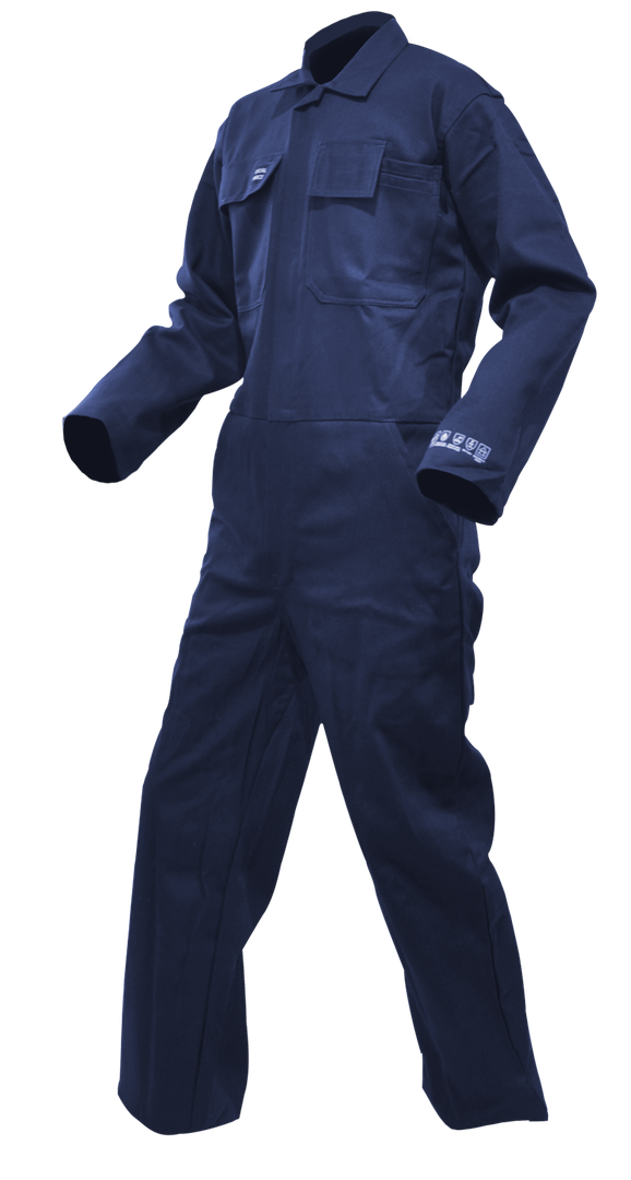 Fr Overall, 320Gsm, Navy, 12 Cal-Size 4