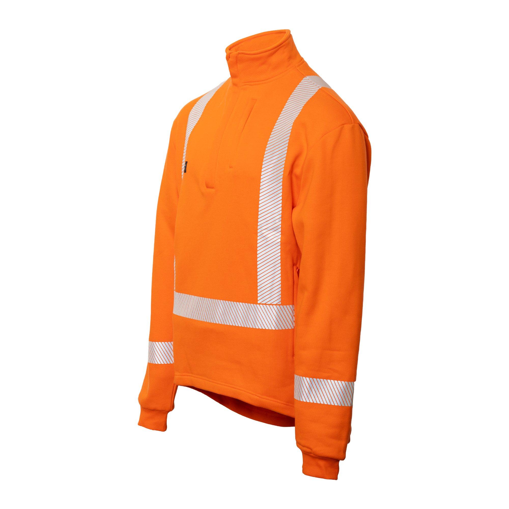 Fr Polafleece, 410Gsm Orange Ttmc, 22 Cal-Size 4Xl