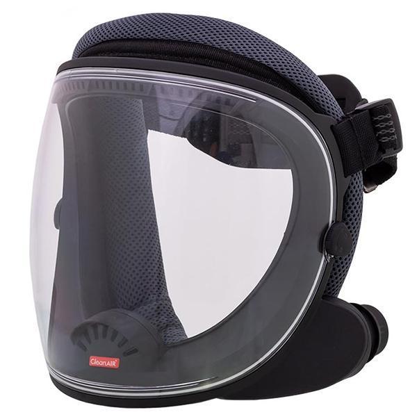 CleanAIR UniMask with Single Head Band - Neoprene / Cylindrical Polycarbonate (Impact Resistant)