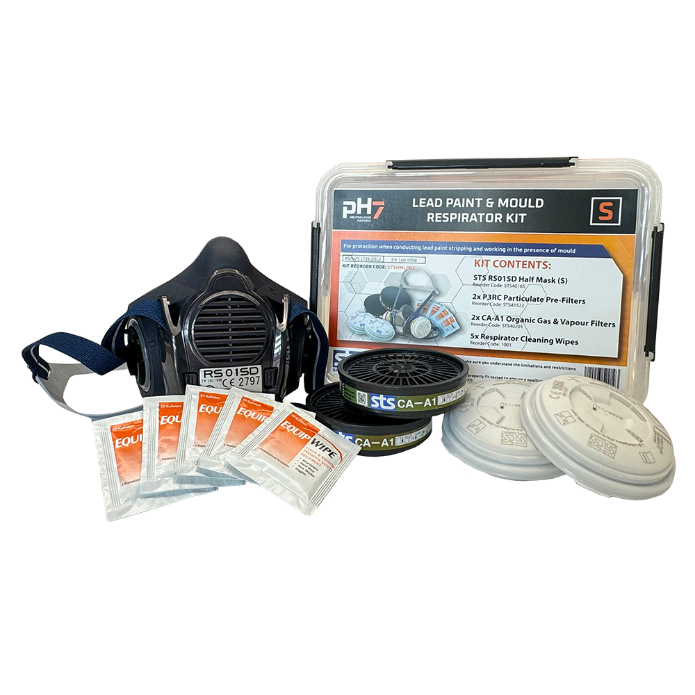 RS01SD Lead Paint and Mould Respirator Kit - M