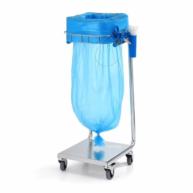 Longopac Mini Dynamic Galvanized Waste Bin - 80 Litres