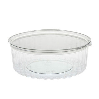 Sho-Bowl 1050ml/32oz Flat Lid - Unipak