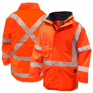 Torrential Rain Jacket, Orange-Size S