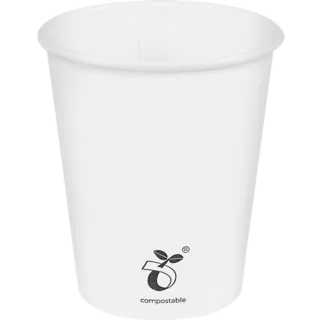 Hot Cup 5oz (180ml brim) x 7.5cm Event cup compostable & recyclable - Vegware